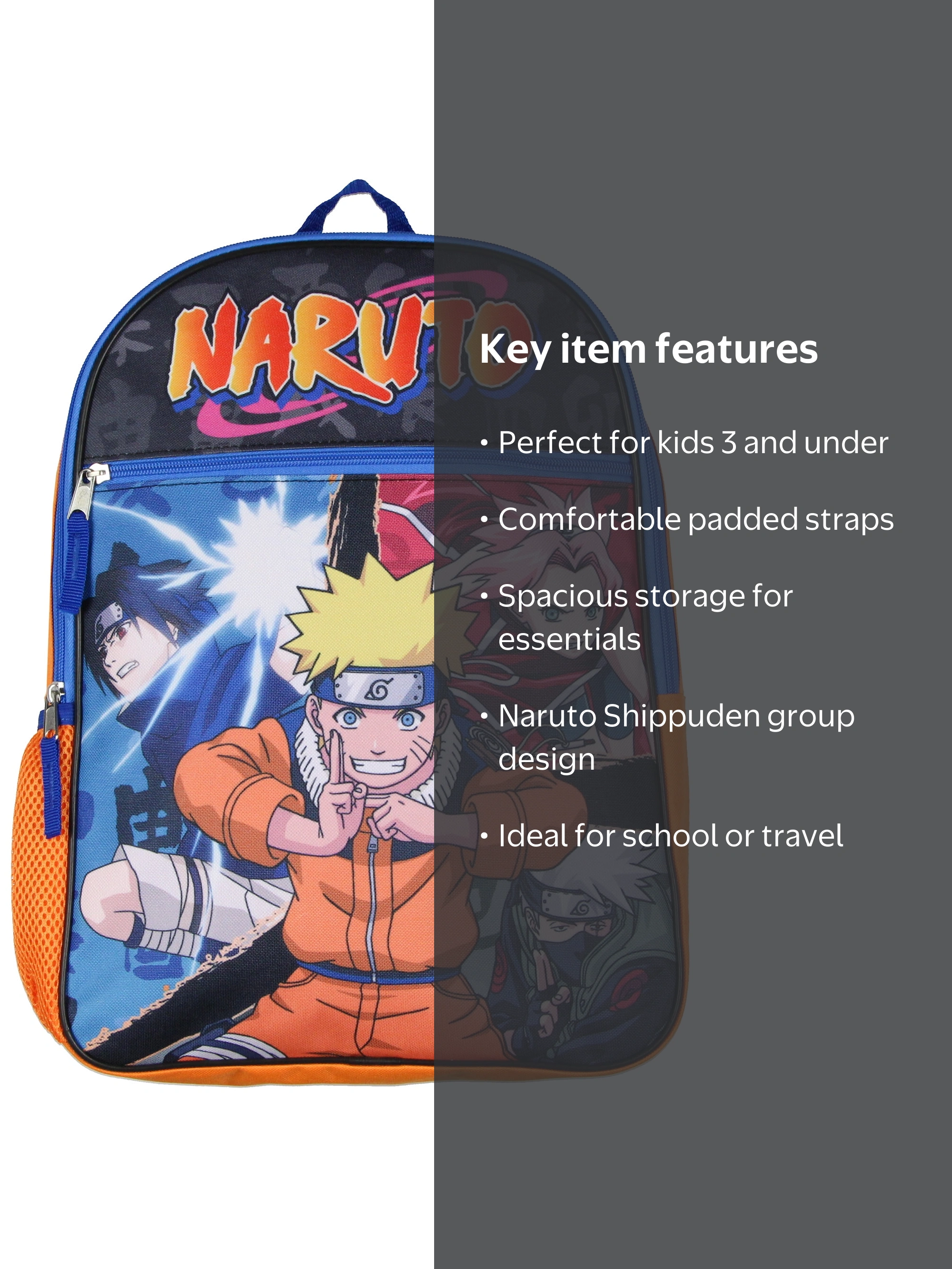 Naruto Shippuden Group Fight Pose Sasuke Sakura Uzumaki School