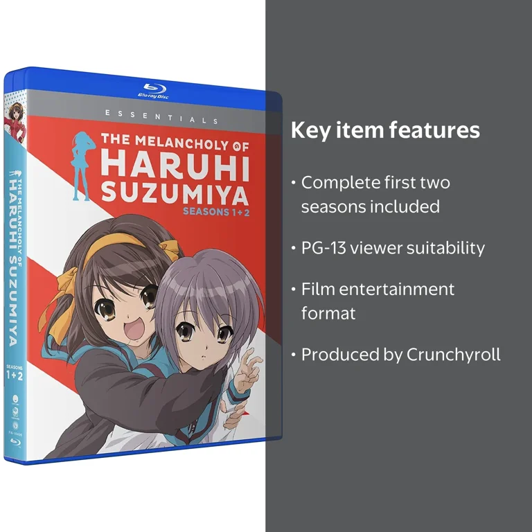 The Melancholy Of Haruhi Suzumiya - Seasons One And Two - Walmart.com