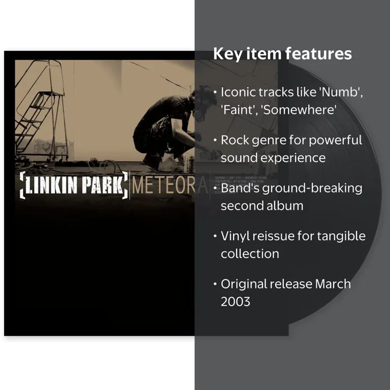 Warner Records, Vinyl, Meteora, Linkin Park - Music & Performance
