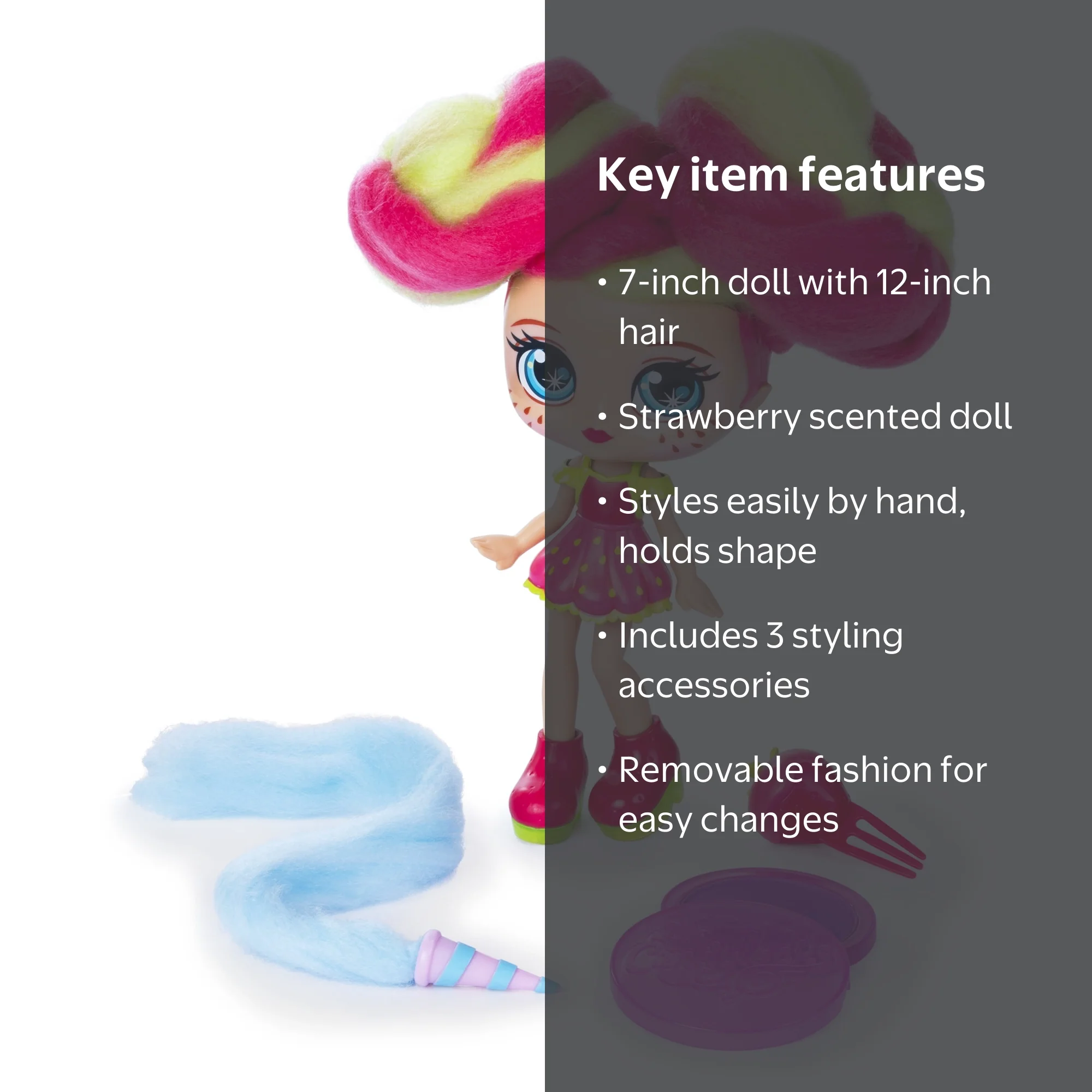 Candylocks, 7-Inch Straw Mary, Sugar Style Deluxe Scented