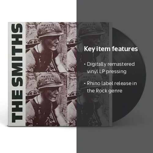 The Smiths - Meat Is Murder (Remastered) - Vinyl LP Music