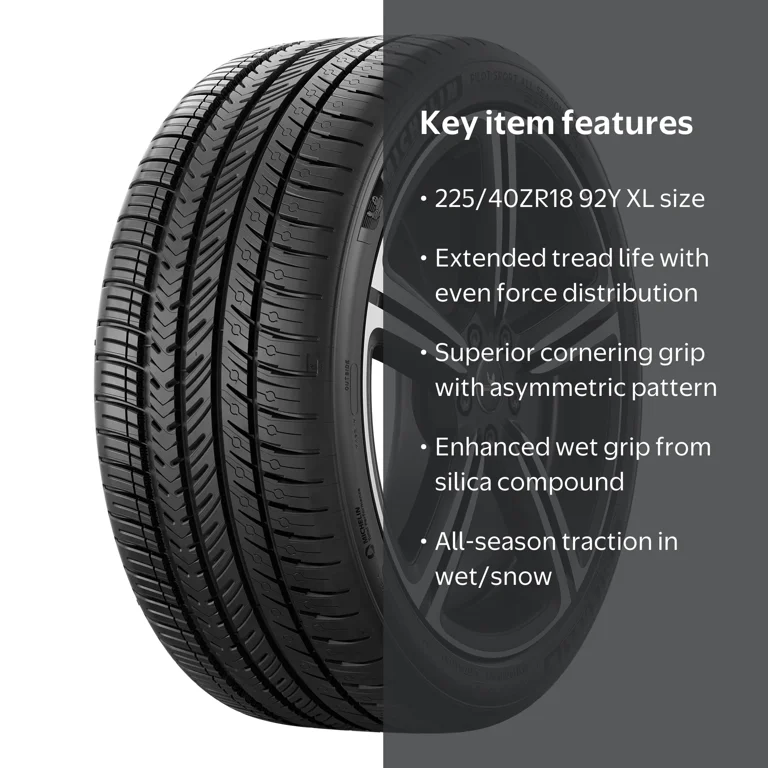 Michelin Pilot Sport All Season 225/40ZR18 92Y XL Ultra-High
