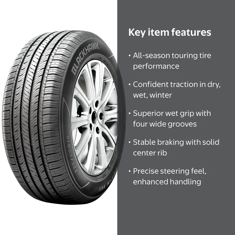BlackHawk Street-H HH11 UHP 225/65R17 102H All-Season Touring Tire