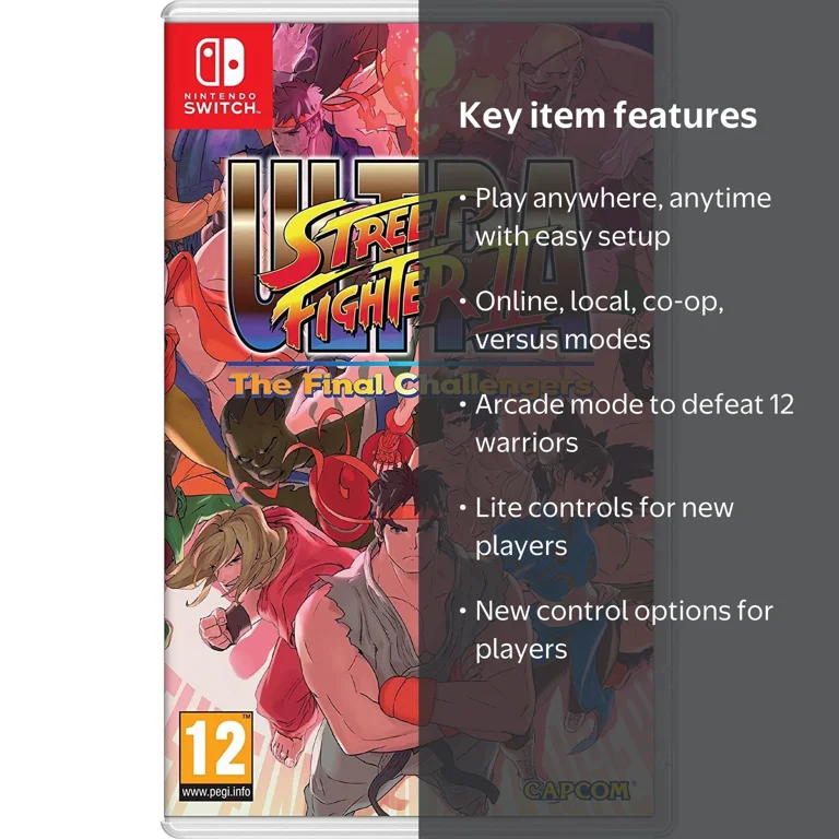 Capcom Ultra Street Fighter II The Final Challengers Nintendo