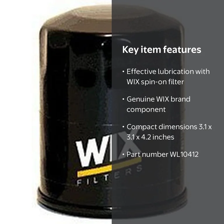WIX WL10412 Engine Oil Filter - Walmart.com