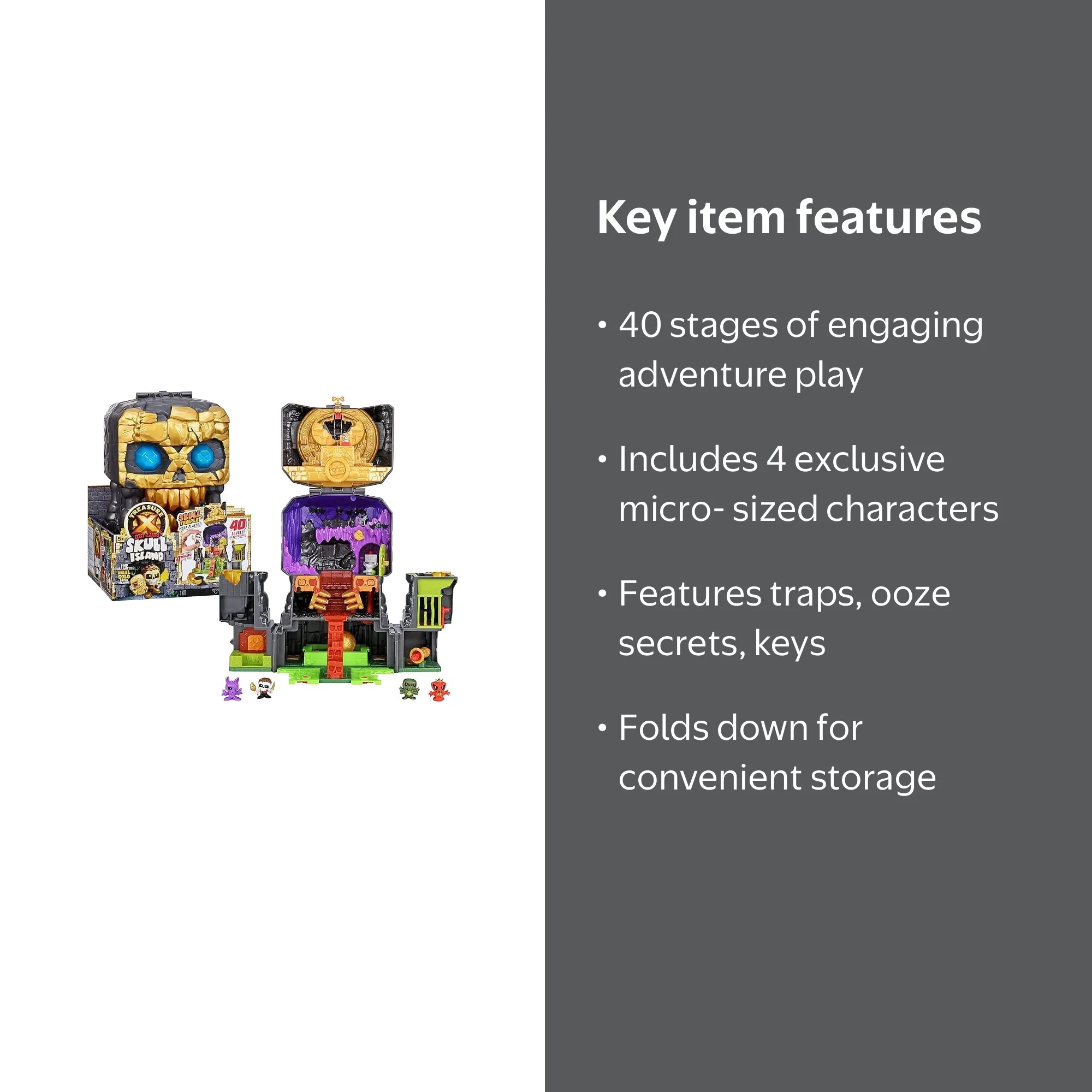 Treasure X Lost Worlds Skull Island Treasure Temple Pack - Walmart.com