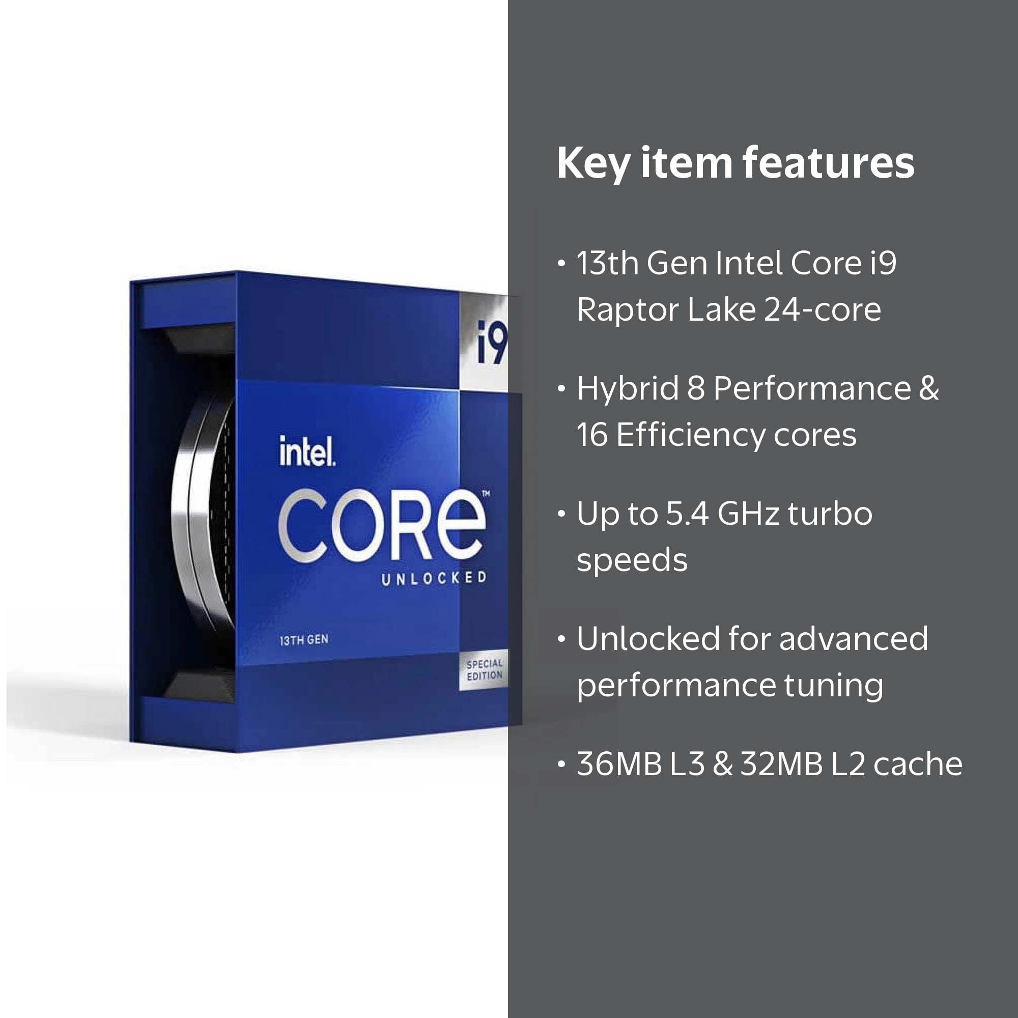 Intel Core i9-13900KS - Core i9 13th Gen Raptor Lake 24-Core (8P+