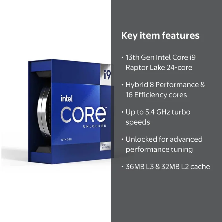 Intel Core i9-13900KS - Core i9 13th Gen Raptor Lake 24-Core (8P+