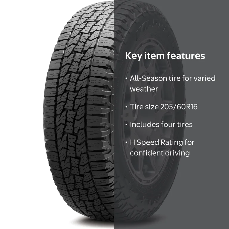 Set of 4 Falken Wildpeak A/T Trail 205/60R16 92H Tires 2056016 205