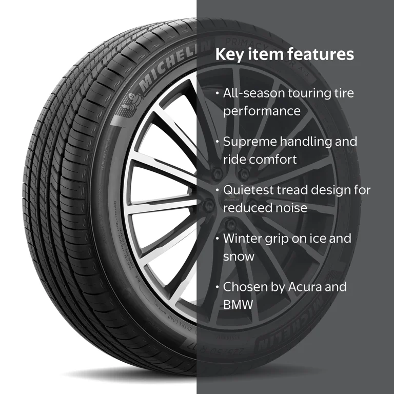 Michelin Primacy Tour AS All-Season Tires 265/40R22 106W XL