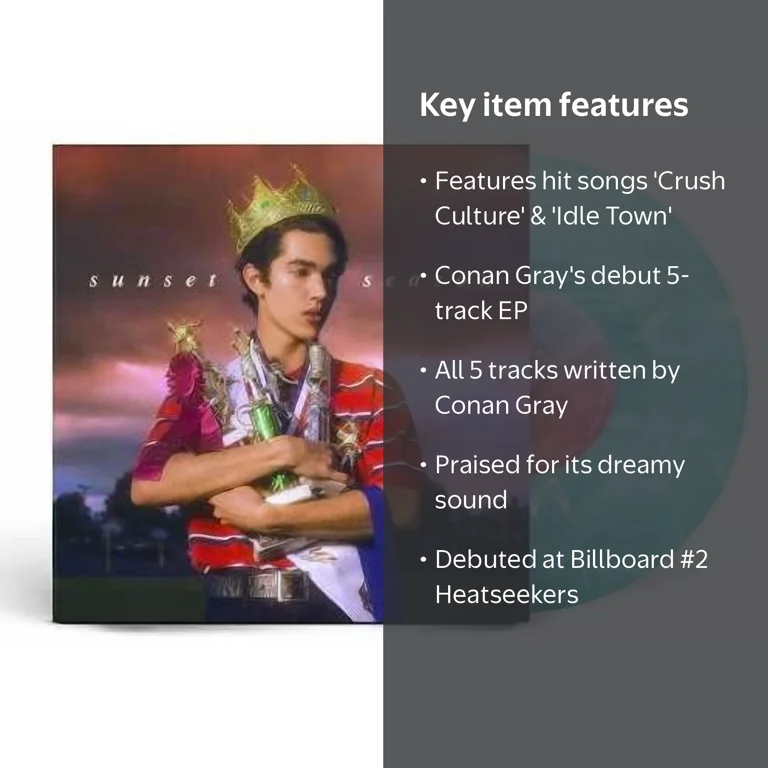 Conan Gray - Sunset Season Vinyl LP - Music & Performance