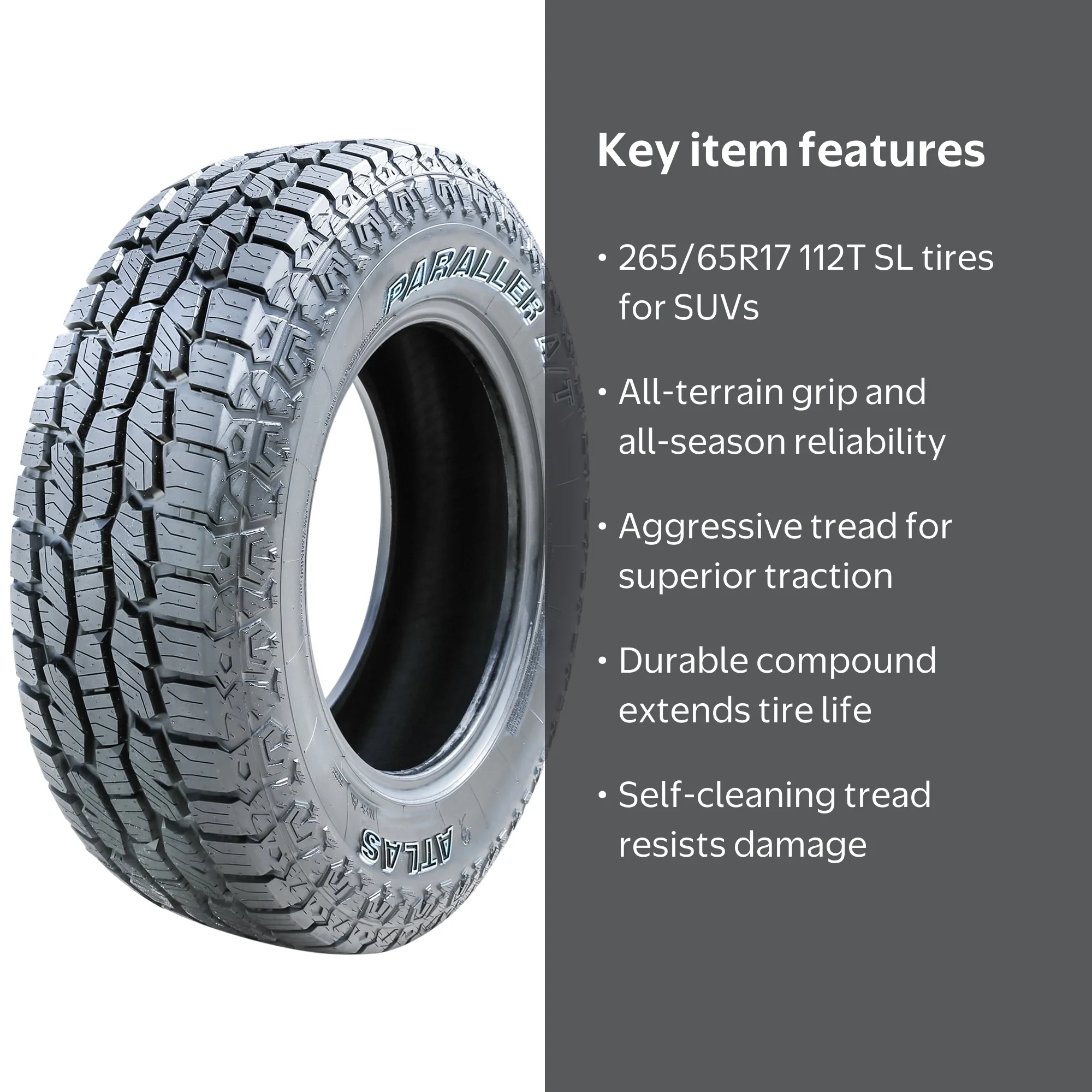 グッドリッチLT265/65R17 ALL-terr ainTA 4ホセット Amazon.co.jp: 4本
