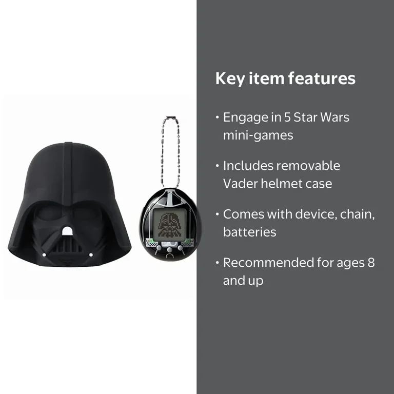 Tamagotchi Nano Star Wars Darth Vader with Silicone Case Set