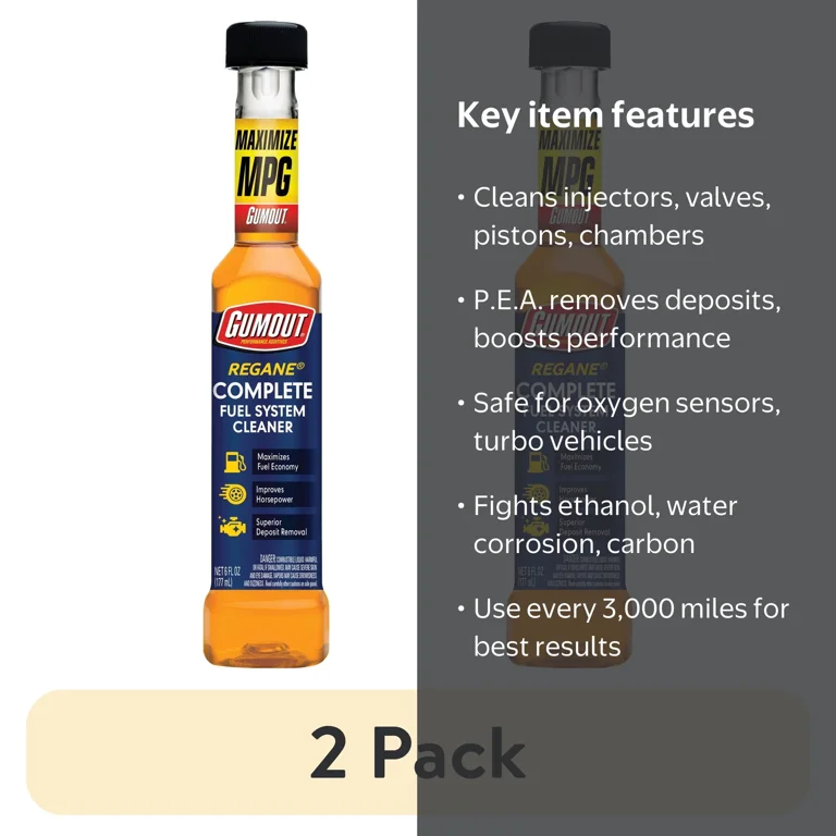 Gumout Regane Complete Fuel System Cleaner - Fuel Economy