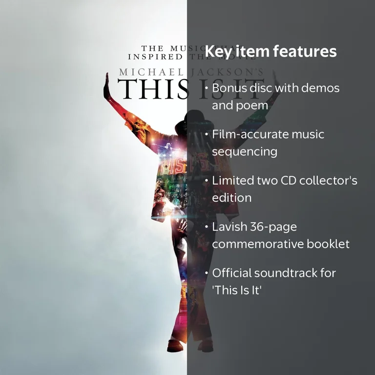 Michael Jackson, This Is It Vinyl, Bonus Demos and Unreleased Poem