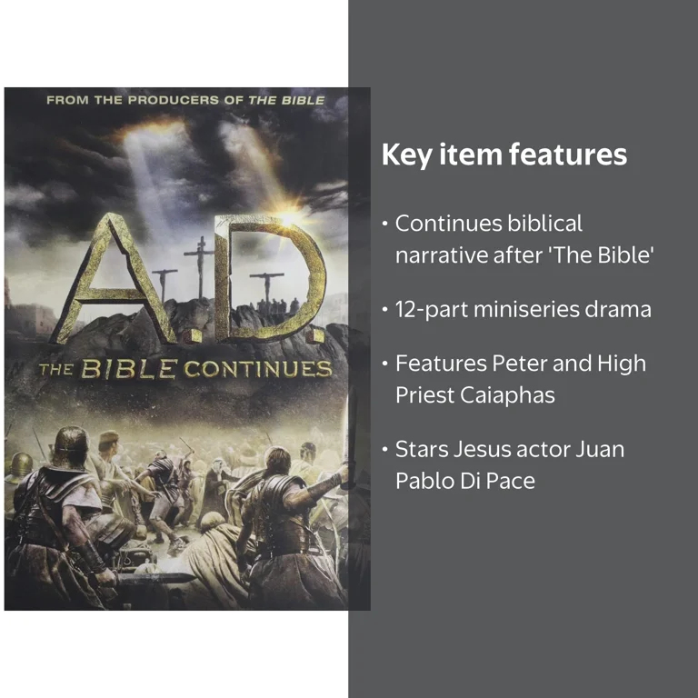 Warner Bros. A.D. The Bible Continues - Jesus' Story, Religious