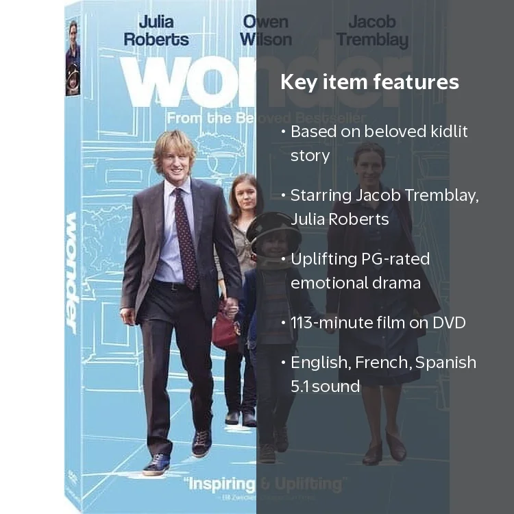 Wonder (DVD), Lions Gate, Drama - Walmart.com