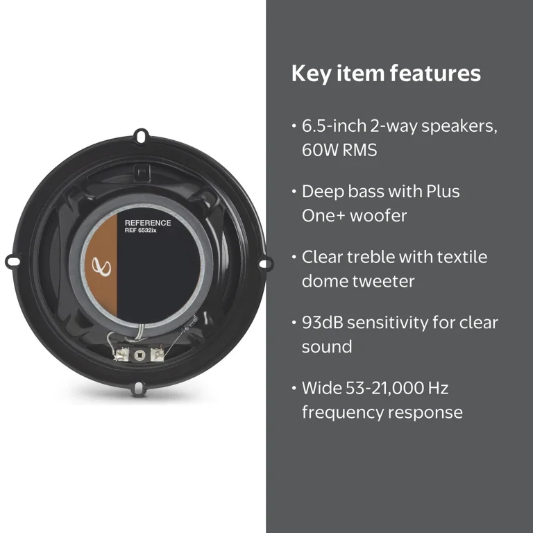 Infinity Reference 6532IX 6-1/2