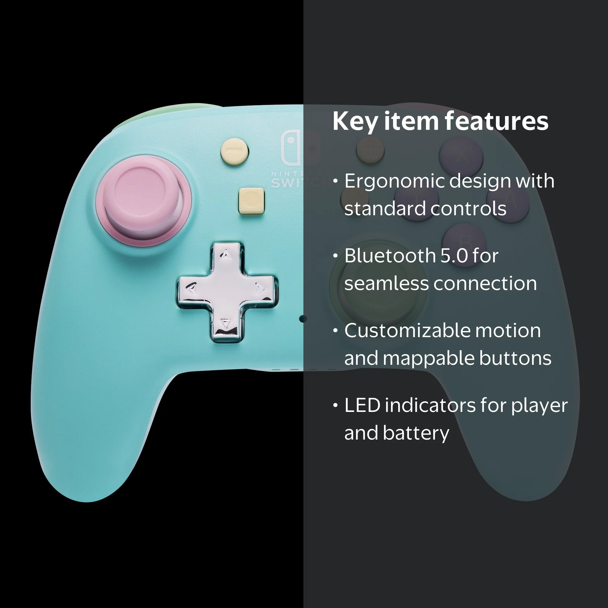 POWERA ENHANCED WIRELESS CONTROLLER NANO SPRING DREAM NINTENDO