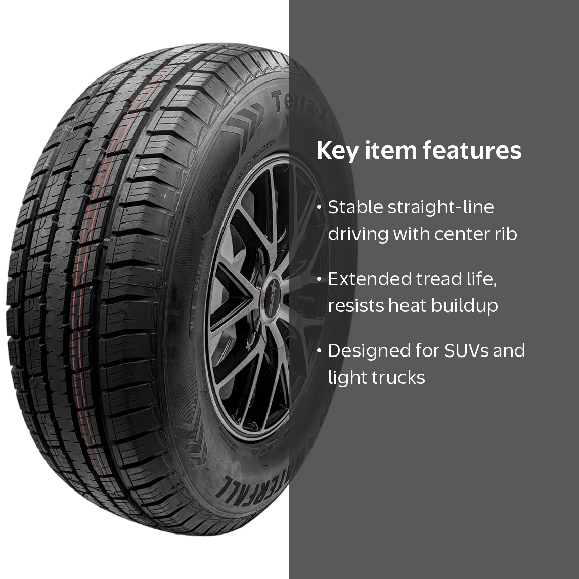 Waterfall Terra X H/T Highway 225/60R17 99H XL SUV/Crossover Tire