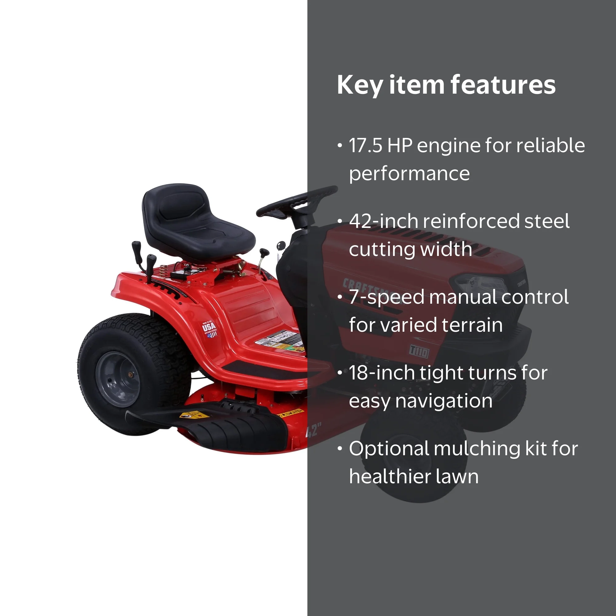 Craftsman T110 | 42