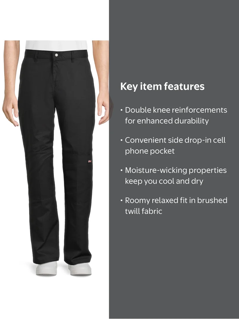 Genuine Dickies Men's Double Knee Pants - Walmart.com