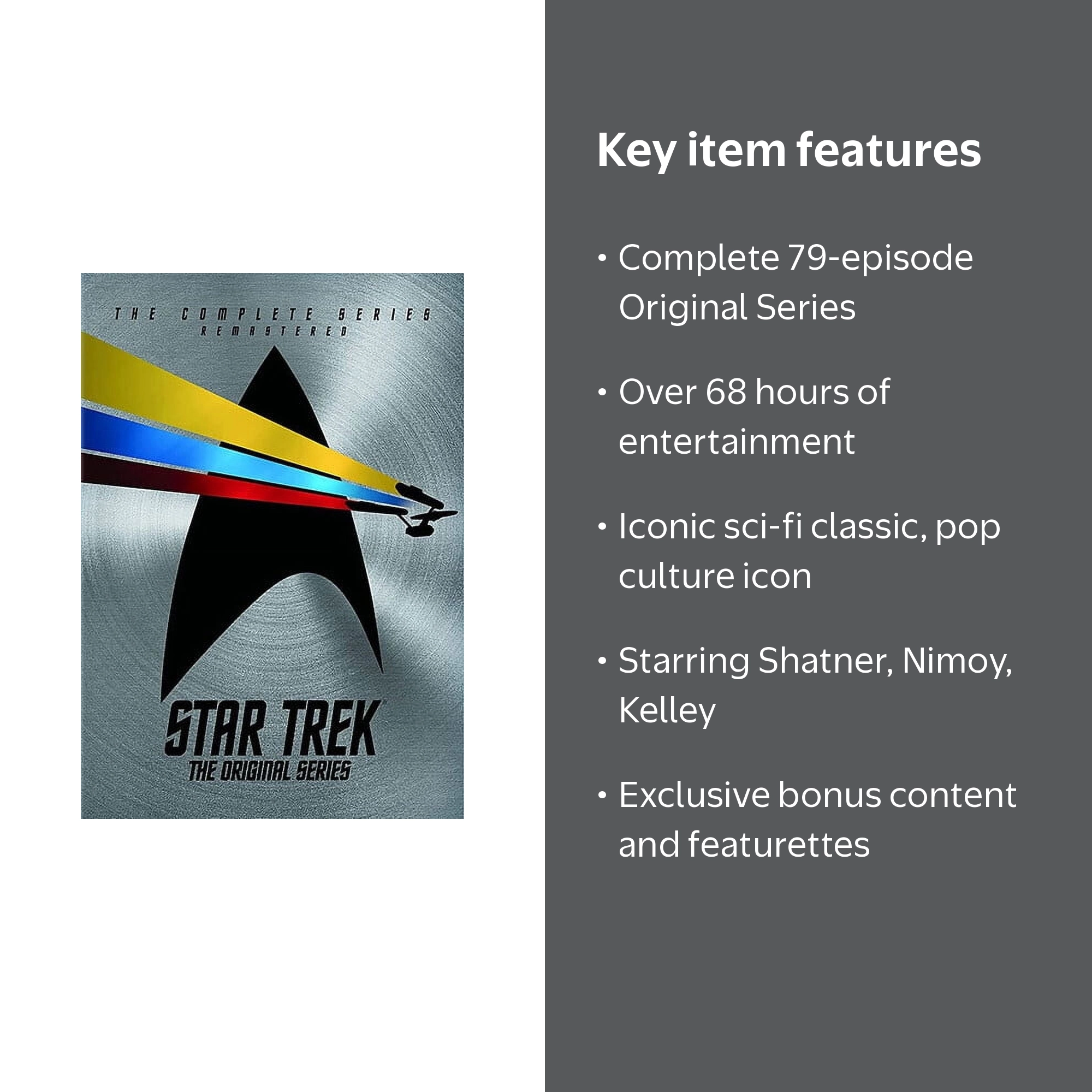 Free Shipping! Paramount Home Video Star Trek The Original Series