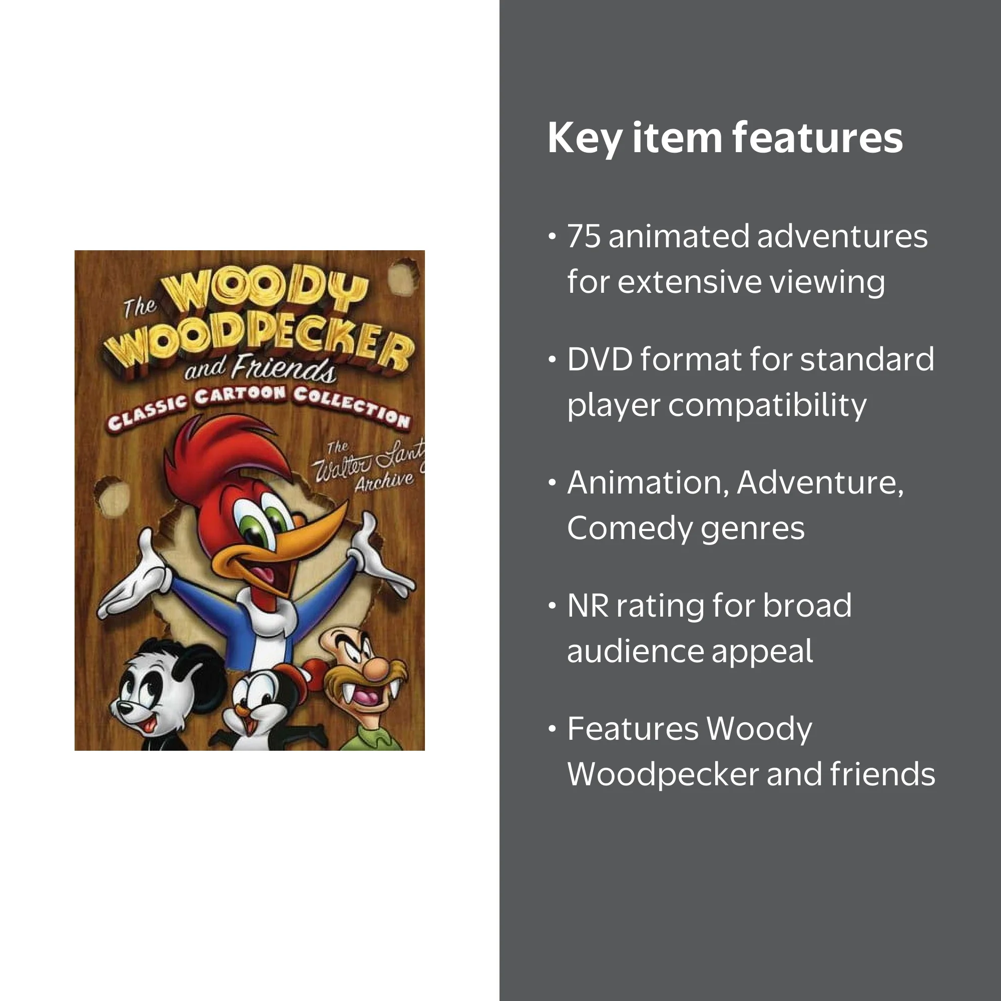 Woody Woodpecker and Friends Classic Cartoon Collection (DVD