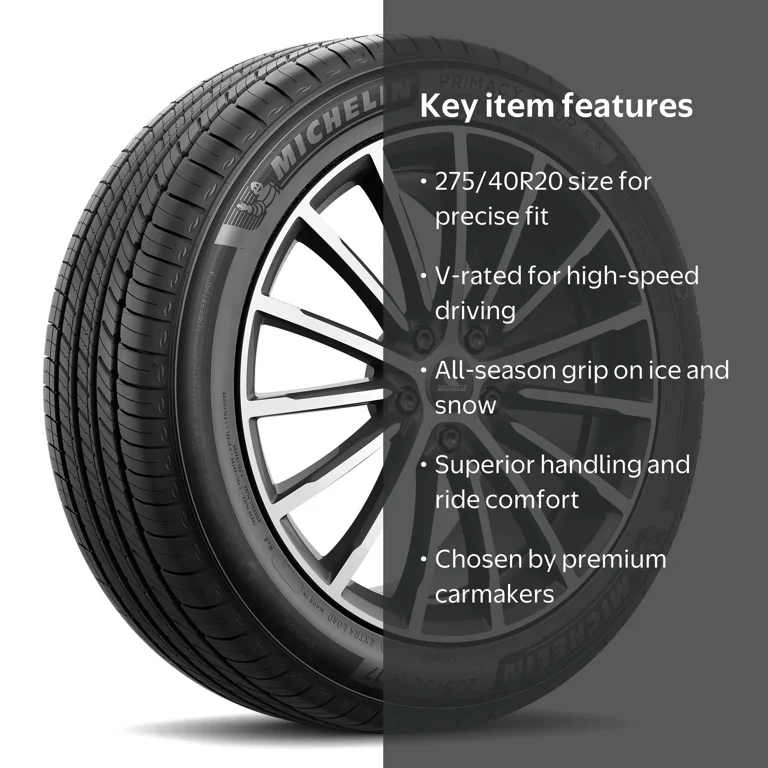 Michelin Primacy Tour AS 275/40R20 106V XL Tire - Walmart.com