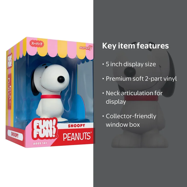 Peanuts FUN! FUN! Wave 01 - Snoopy (Standing) - Walmart.com