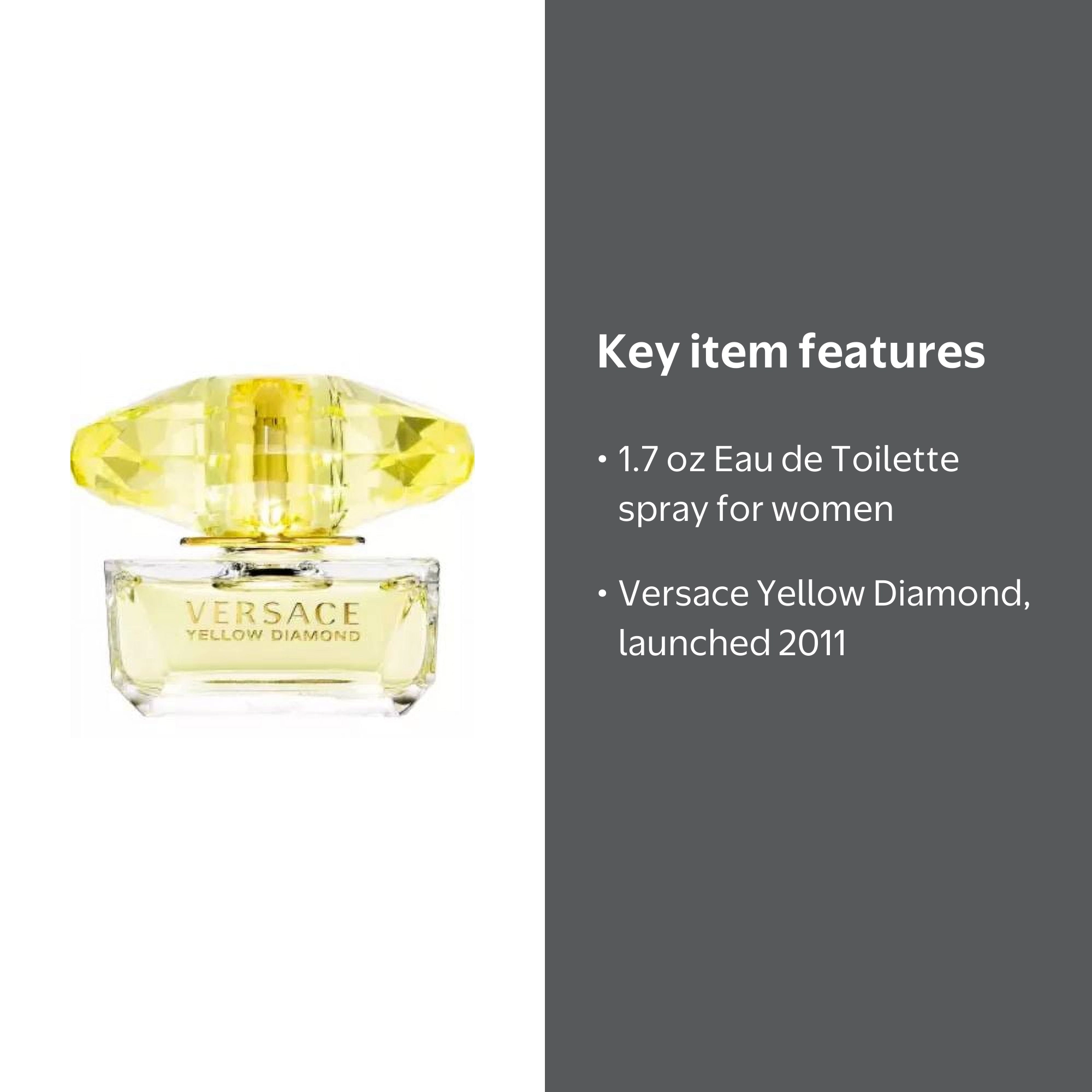 Yellow Diamond For Women 1.7 oz EDT Spray By Gianni Versace