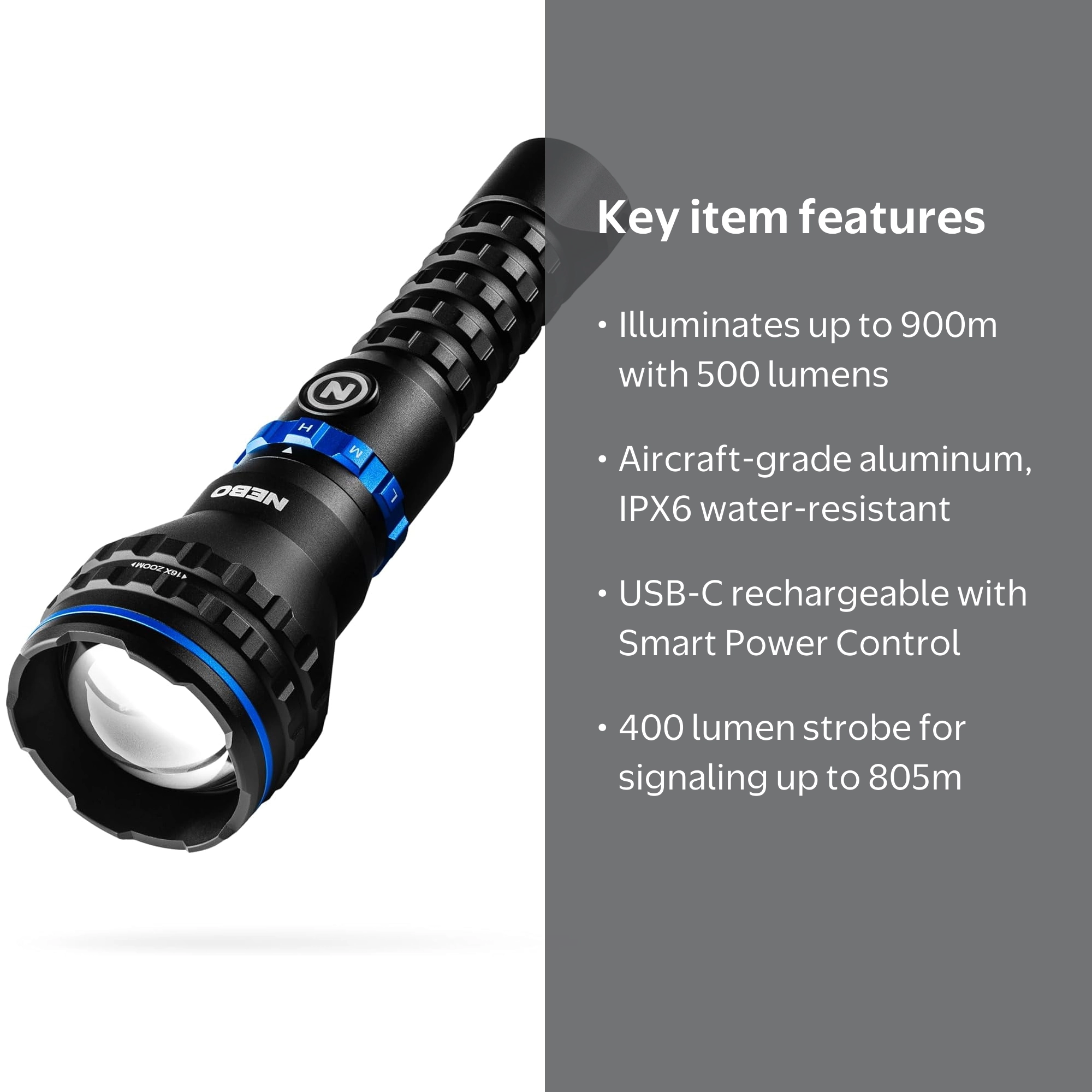 FARO MONTEBELLO MOUSSE BEAMS 別注 ネイビー Foxelli MX200 Headlamp - 180 lumen - Rechargeable