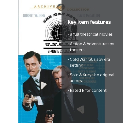 洋画・外国映画 The Man From U.N.C.L.E. 8-Movie DVD Warner Bros., The Man From U.N.C.L.E.: 8-Movie Collection