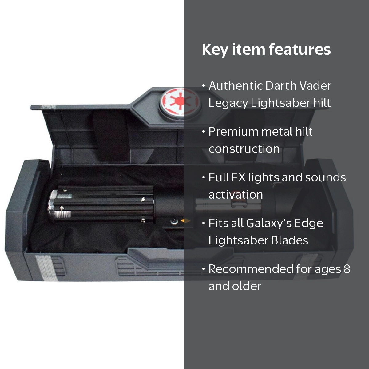 Star Wars Toys: Darth Vader Legacy Lightsaber from Galaxy's Edge