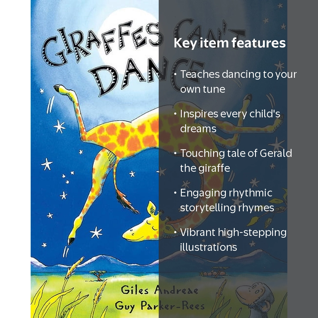 Giraffes Can't Dance (Standard) Hardcover Book by Guy Parker-Rees