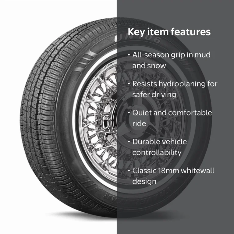 Travelstar UN106 All Season White Wall Passenger Tire, P205/70R15