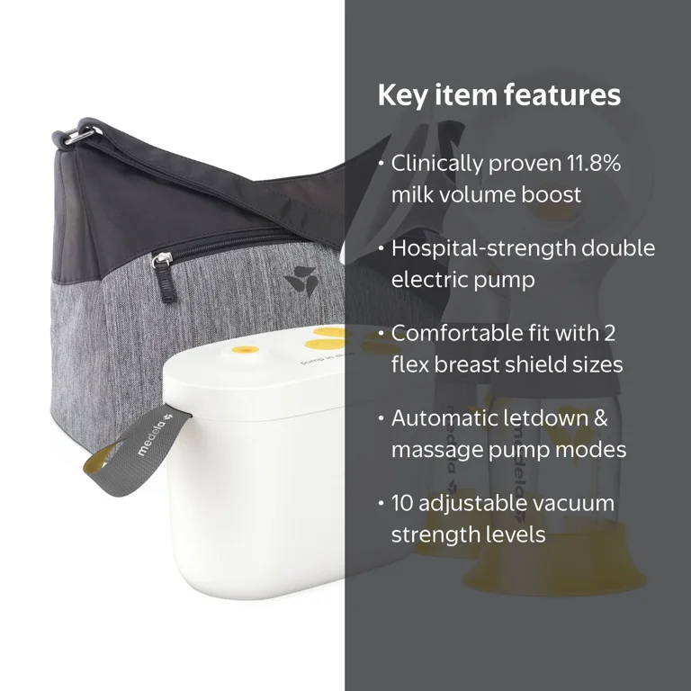 Portable Medela Pump in Style with MaxFlow, Symphony Double
