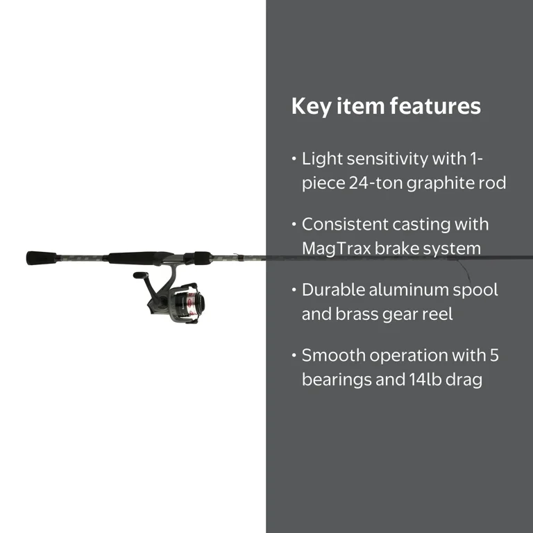 Abu Garcia Vengeance 7' Medium Action Fishing Rod and Reel
