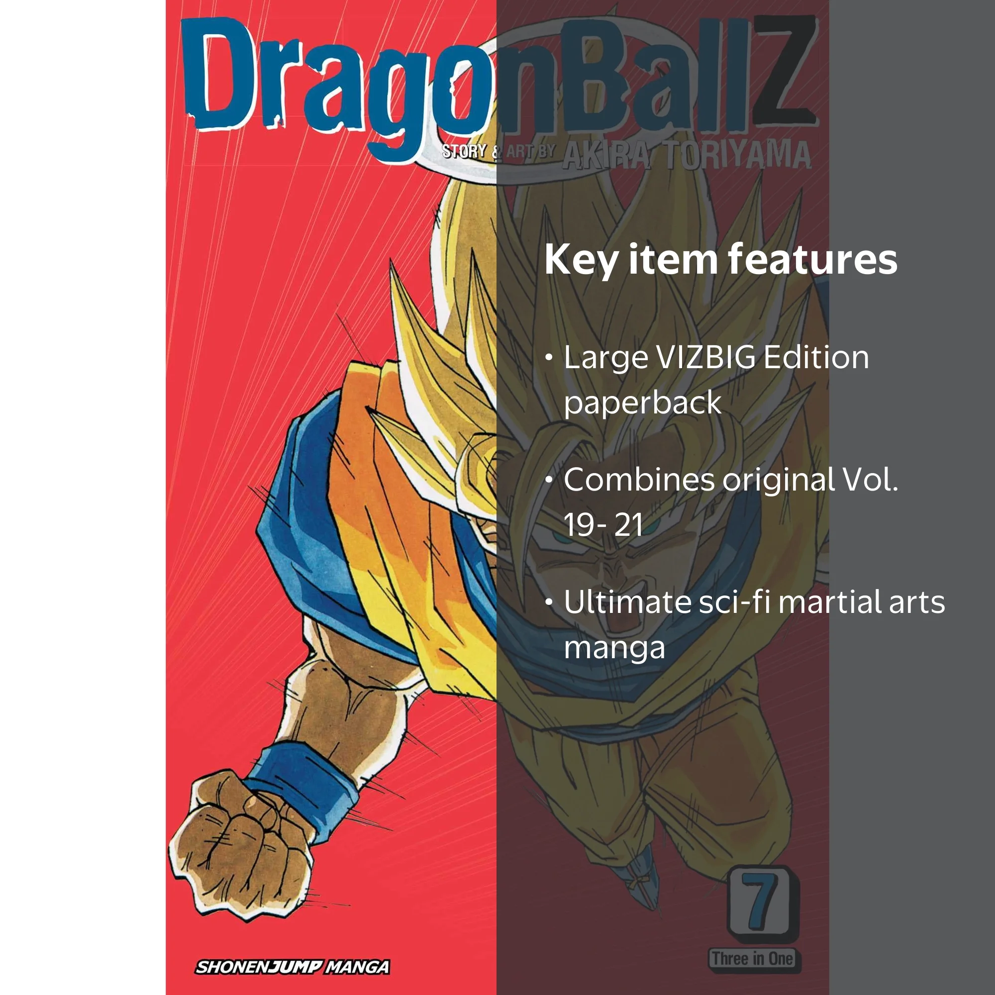 Dragon Ball Z VIZBIG Edition Vol. 7: DBZ Collection, Heroes Saga