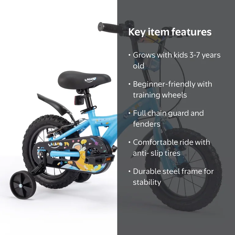 Ktaxon Bike, 14 Inch Bicycle with Training Wheels, Easy to