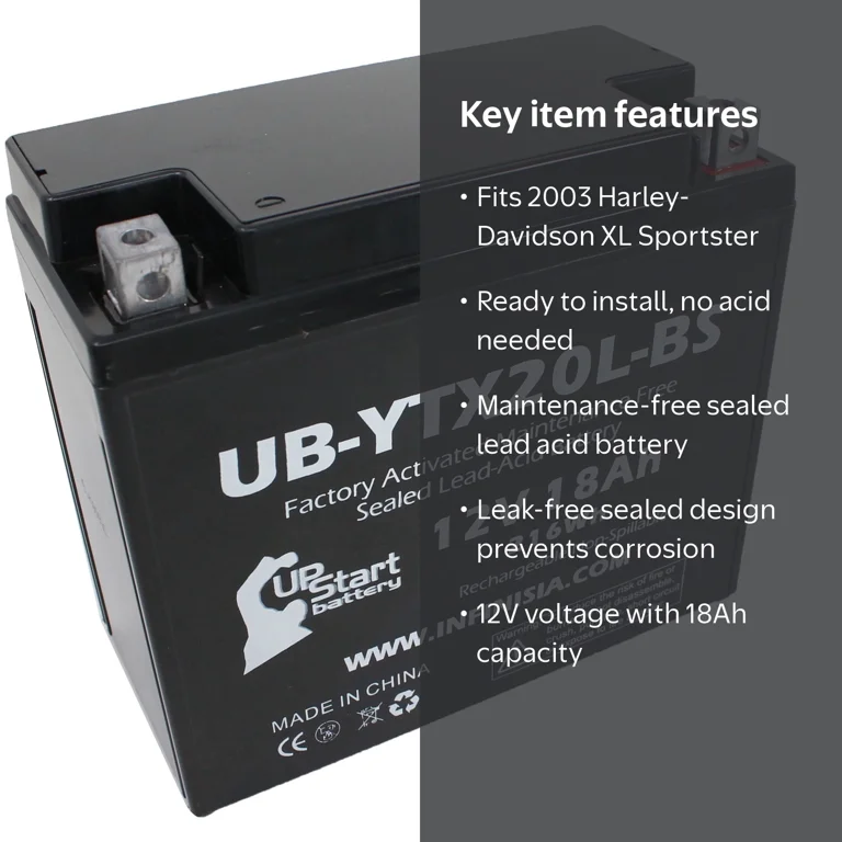 motorcycle battery harley sportster battery walmart
