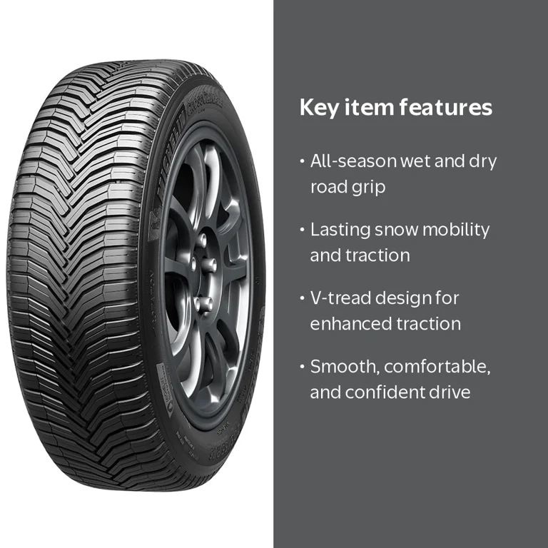 Michelin CrossClimate + 195/65R15 95V XL Tire - Walmart.com