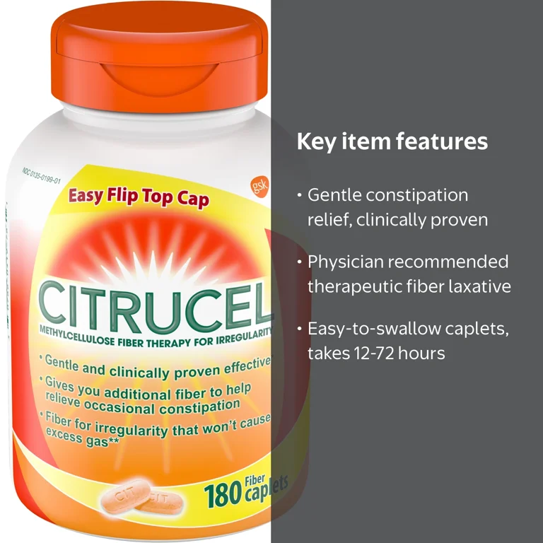 Citrucel Fiber Therapy for Regularity Caplets