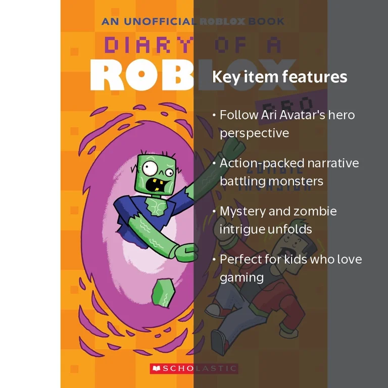 Zombie Invasion Diary of a Roblox Pro #5 Paperback - Walmart.com