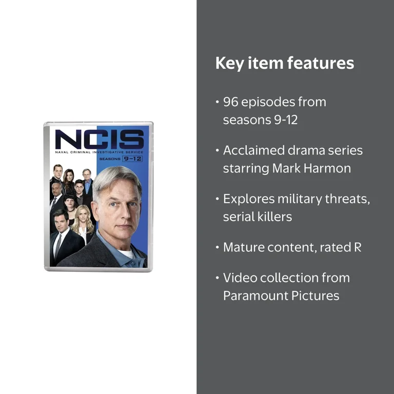 NCIS: Naval Criminal Investigative Service: Seasons 9-12 DVD