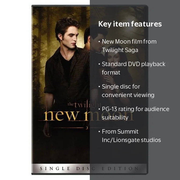 Summit Inc/Lionsgate's Twilight Saga: New Moon - Single Disc Drama