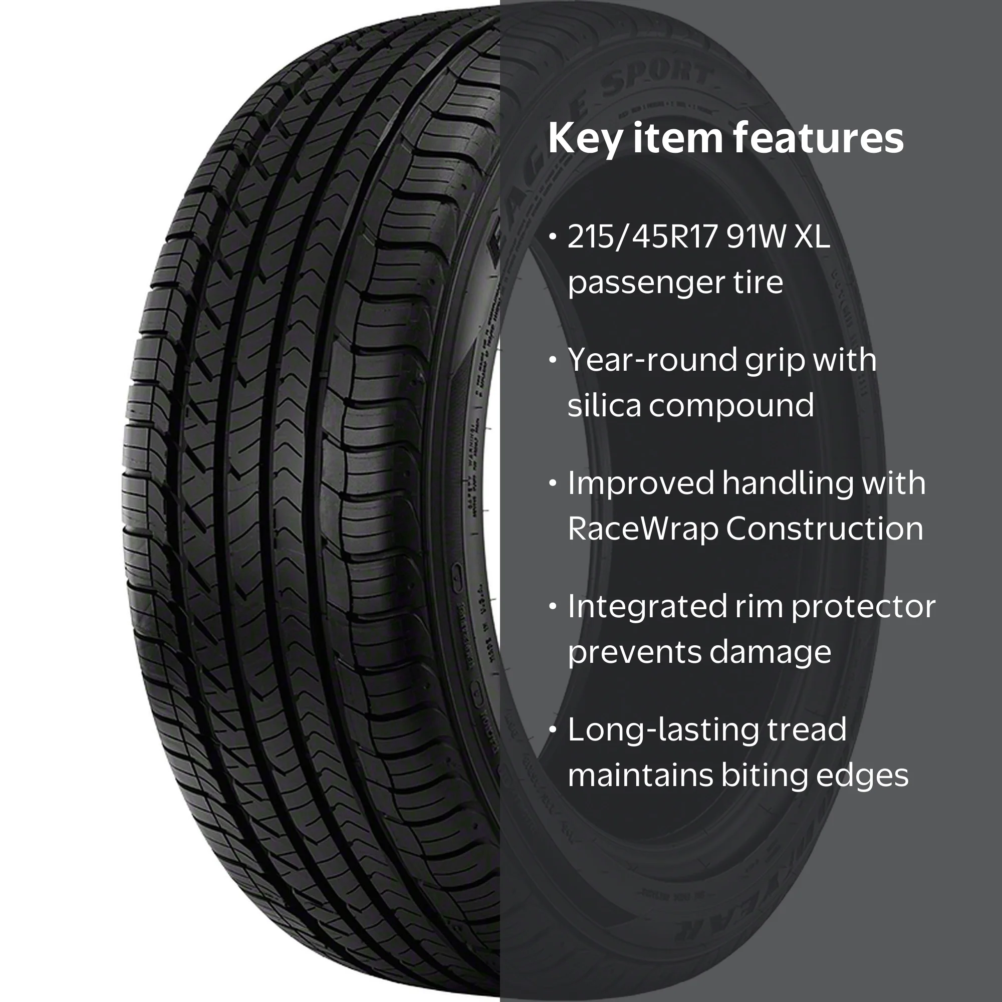 215/45R17 GOODYEAR EAGLELSEXE PCD100 5穴 k2-_dcc0ba79-bd00-4b69-b939-