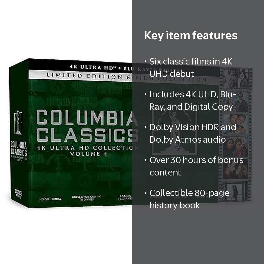Columbia Classics 4K Ultra HD Collection Volume 4 (4K Ultra HD +