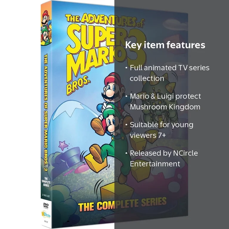Adventures Of Super Mario Bros 3: Complete Series - Walmart.com