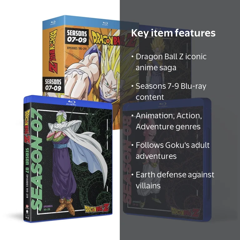 Dragon Ball Z: Seasons 7-9 Blu-ray (Walmart Exclusive CrunchyRoll